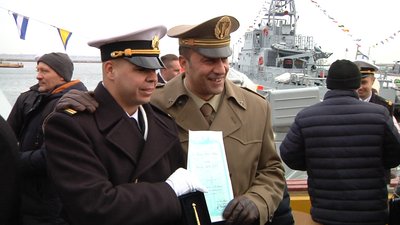 48 випускників Військово-Морських Сил присвоїли звання лейтенантів в Одесі 48 випускників Військово-Морських Сил присвоїли звання лейтенантів в Одесі