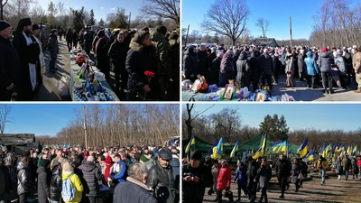 У Кропивницькому попрощалися з п’ятьма військовими