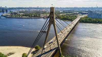 У Києві обмежать рух на Північному мосту