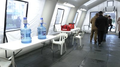 У Рівному відкрили перший пункт обігріву на вулиці. Як працюватиме та скільки таких буде У Рівному відкрили перший пункт обігріву на вулиці. Як працюватиме та скільки таких буде