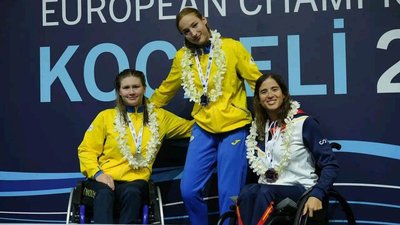 Параспортсмени під час чемпіонату Європи