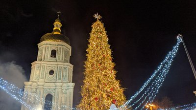Головна ялинка країни засяяла вогнями