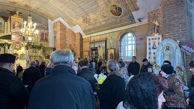 Прощання із загиблими в Лапаївці
