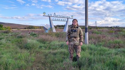 Ніка у Соледарі на службі. "Госпітальєри" Ніка у Соледарі на службі. "Госпітальєри"