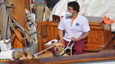 105-річна яхта Joseph Conrad пришвартувалася в Одесі після кругосвітньої подорожі 105-річна яхта Joseph Conrad пришвартувалася в Одесі після кругосвітньої подорожі
