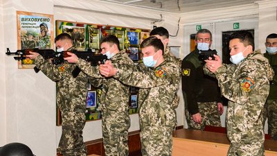У Гайвороні на Кіровоградщині відкрили мультимедійний тир У Гайвороні на Кіровоградщині відкрили мультимедійний тир