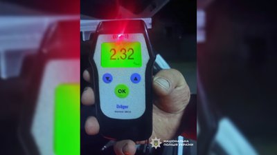П'яний за кермом: у Мені зупинили водія, рівень алкоголю в якого в 11 разів більше норми