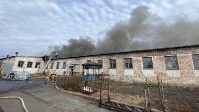 У місті на Волині ліквідували пожежу на котельні У місті на Волині ліквідували пожежу на котельні