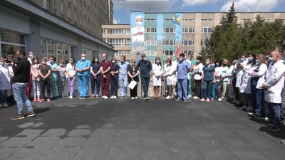 Медики Львівської лікарні швидкої допомоги виступили на захист міністра Степанова