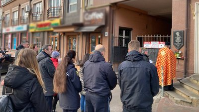Вшанування пам'яті бійця Андрія Дрьоміна Вшанування пам'яті бійця Андрія Дрьоміна