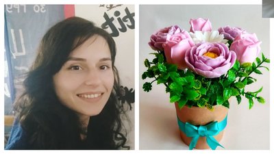 "Такі квіти ніколи не в’януть". Жителька Долинської створює букети з мила