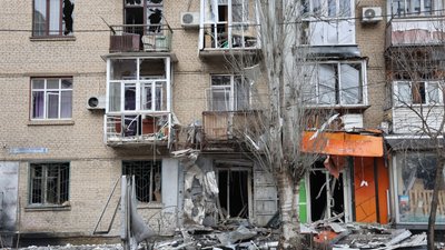 Херсонщина, обстріли, пошкодження, уламки, будинок