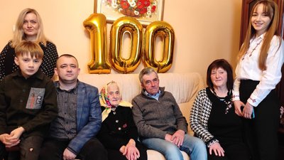 Жительці Тернопільщини виповнилося 100 років Жительці Тернопільщини виповнилося 100 років