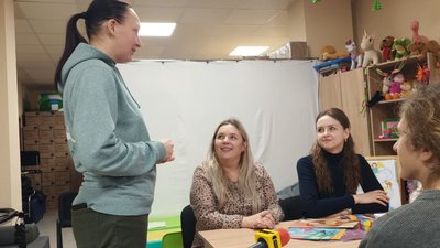 У Тернополі переселенців навчали створювати мультфільми У Тернополі переселенців навчали створювати мультфільми