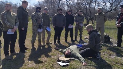 У Миколаєві стартували навчання для резервістів У Миколаєві стартували навчання для резервістів