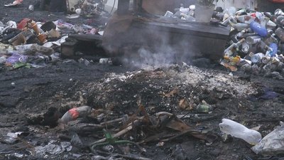 У громаді на Франківщині люди виступили проти передачі сміттєзвалища в управління інвестору У громаді на Франківщині люди виступили проти передачі сміттєзвалища в управління інвестору