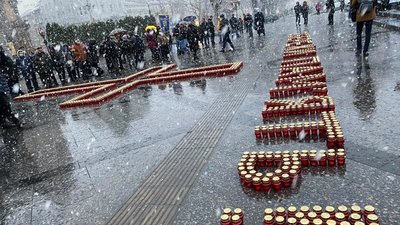У центрі Львова відбулося вшанування жертв Голодомору У центрі Львова відбулося вшанування жертв Голодомору