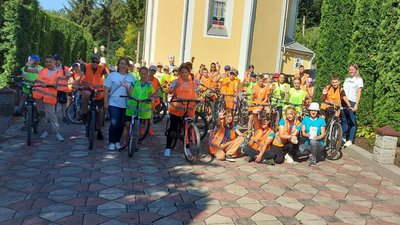 "Від Русі до сьогодення": у Вишнівецькій громаді влаштували велопробіг