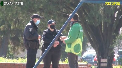 Вихідні під час карантину: поліція склала 4 протоколи за порушення