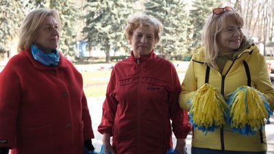 "Пані 60+" з Вінниці готуються до всеукраїнського чемпіонату з чирлідингу "Пані 60+" з Вінниці готуються до всеукраїнського чемпіонату з чирлідингу