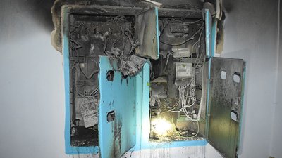 В Миколаєві горів дев'ятиповерховий будинок