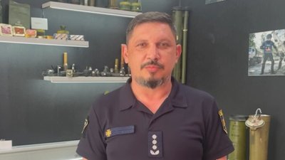 Олександр Дворецький, начальник відділу гуманітарного розмінування Олександр Дворецький, начальник відділу гуманітарного розмінування