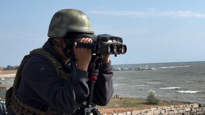 Небезпека у морі. Військовослужбовці ВМС в акваторії Миколаївщини виявляють міни різних типів Небезпека у морі. Військовослужбовці ВМС в акваторії Миколаївщини виявляють міни різних типів
