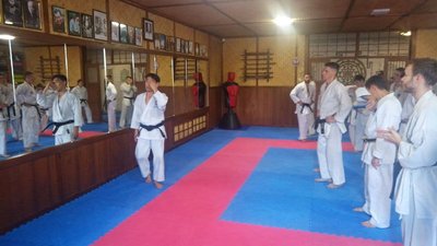 На вихідних у Сумах майстер карате з Японії провів семінар