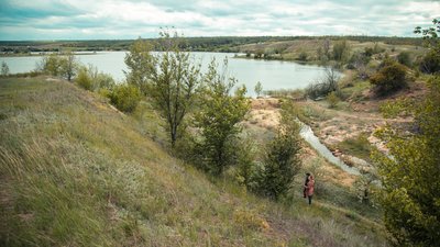 В Запорізькій області відродився водоспад В Запорізькій області відродився водоспад