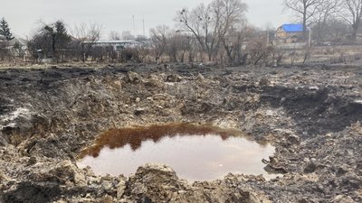 Наслідки ракетного удару по Пісочину. 15 березня 2023 року. Фото: Дмитро Гребінник/Суспільне Харків Наслідки ракетного удару по Пісочину. 15 березня 2023 року. Фото: Дмитро Гребінник/Суспільне Харків