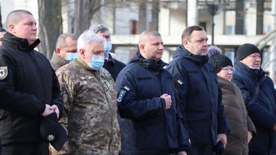 У пам'ять про загиблих захисників України. У Франківську пролунав дзвін пам’яті У пам'ять про загиблих захисників України. У Франківську пролунав дзвін пам’яті