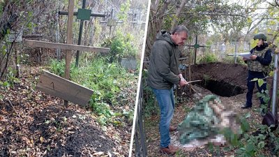 У звільненій Козачій Лопані на Харківщині правоохоронці знайшли тіла закатованих чоловіків