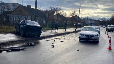 Аварія на Львівській у Луцьку 27 грудня