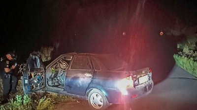 У Новому Бузі 22 серпня, водій ВАЗ-217030 зіткнувся з опорою електропередач