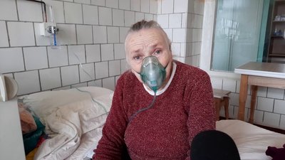 На Житомирщині понад 80% пацієнтів інфекційного відділення Чудніської лікарні перебувають на кисні На Житомирщині понад 80% пацієнтів інфекційного відділення Чудніської лікарні перебувають на кисні