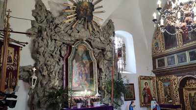 Вівтар святого Онуфрія у храмі, Тернопіль, 18 квітня, 2024