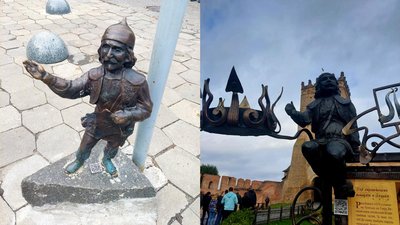 У Луцьку на скульптури кликунів встановили QR-коди У Луцьку на скульптури кликунів встановили QR-коди