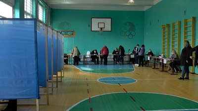 Найбільша виборча дільниця на Полтавщині, що розташована у Полтаві Найбільша виборча дільниця на Полтавщині, що розташована у Полтаві