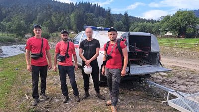 Заблукав, ІФ, рятувальники