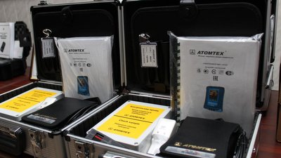 Дозиметричні прилади дозволять виявити рівень радіації. Фото: Національної академії Держприкордонслужби Дозиметричні прилади дозволять виявити рівень радіації. Фото: Національної академії Держприкордонслужби