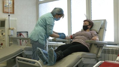 Медики Харкова здали кров для онкохворих дітей Медики Харкова здали кров для онкохворих дітей