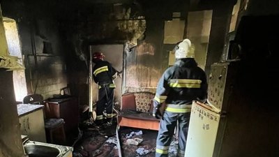 Пожежа в Запорізькому районі