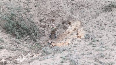 На Житомирщині знешкодили бойову частину ракети армії РФ На Житомирщині знешкодили бойову частину ракети армії РФ