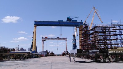 У Миколаєві відновлюють найбільший в Україні сухий док