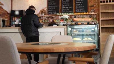 Ветеранська кав'ярня працює у середмісті Хмельницького