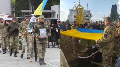 На Тернопільщині попрощалися із загиблими Михайлом Мечиком та Денисом Солонським
