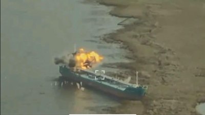 На Миколаївщині знищили російський танкер 
 "Механік Погодін"