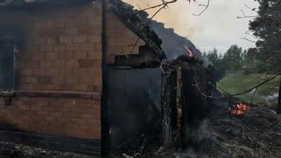 Пожежа у будинку у селі Клюшники Полтавського району Пожежа у будинку у селі Клюшники Полтавського району