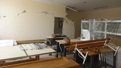 Тріщини у новому ліцеї: підрядник почав усувати недоліки – Рівненська ОДА