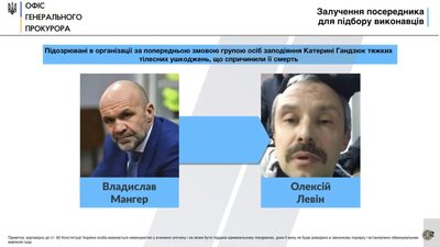 Розслідування справи Гандзюк завершено, далі слово за судом, - Офіс Генпрокурора